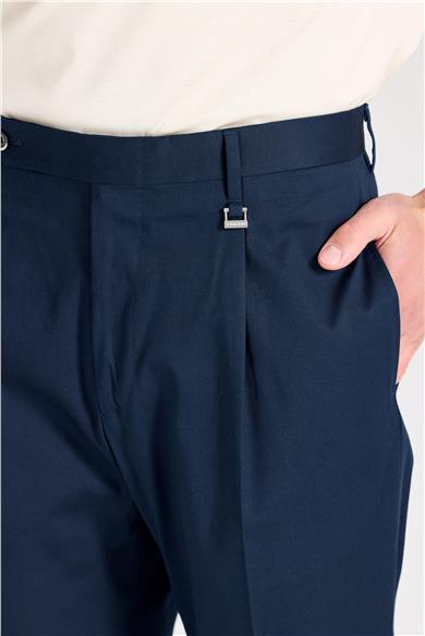 Lacivert Pamuk Pantolon 