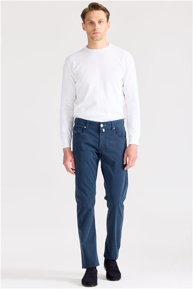 Lacivert Pamuk Pantolon