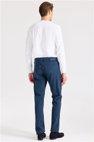 Lacivert Pamuk Pantolon