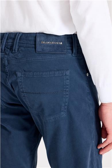 Lacivert Pamuk Pantolon