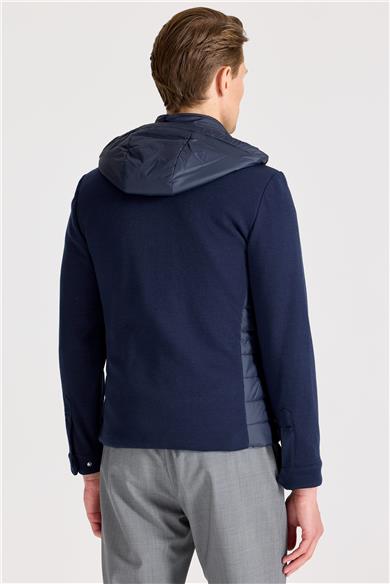 Lacivert Pamuk Spor Mont