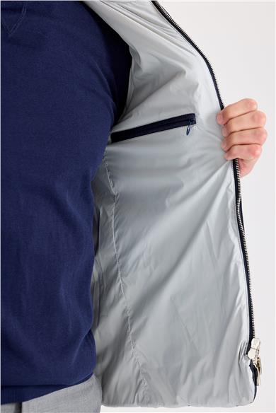 Lacivert Pamuk Spor Mont