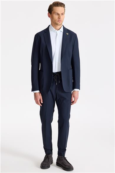 Lacivert Running Spor Takım Elbise