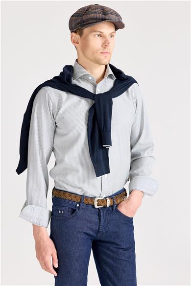 Lacivert Soft Pamuk Denim Pantolon