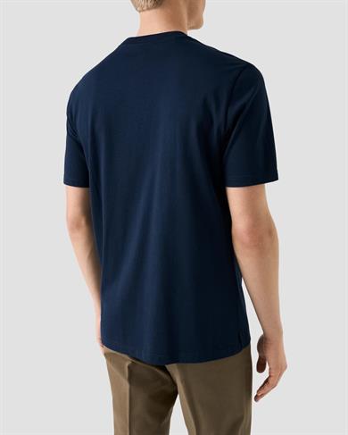 Lacivert Supima Pamuk T-Shirt