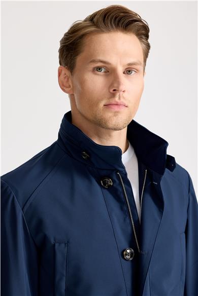 Lacivert Teknik Mont 