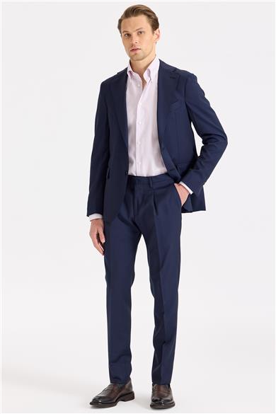 Lacivert Yün Takım Elbise