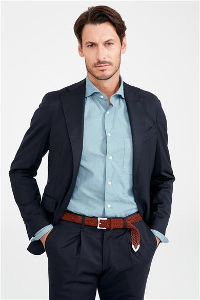 Lacivert Yün Takım Elbise