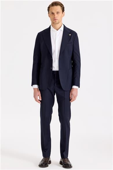 Lacivert Yün Takım Elbise