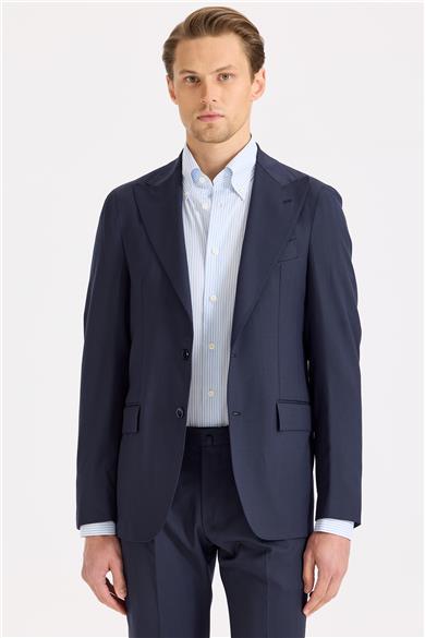 Lacivert Yün Takım Elbise