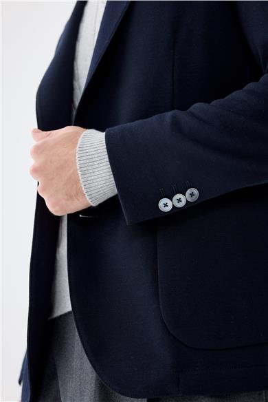 Lacivert Zero Gravity Yün Ceket 