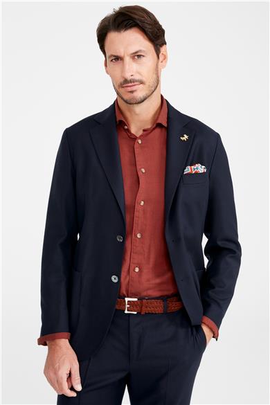 Lacivert Zero Gravity Yün Takım Elbise