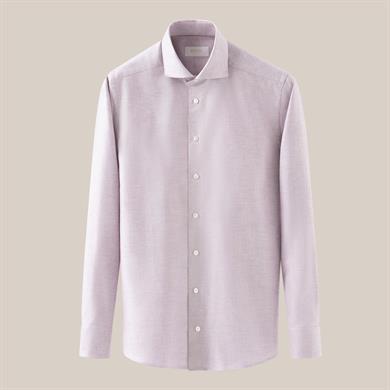 Lila Pamuk Kaşmir İpek Gömlek