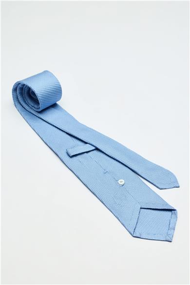 Mavi Garza İpek Kravat