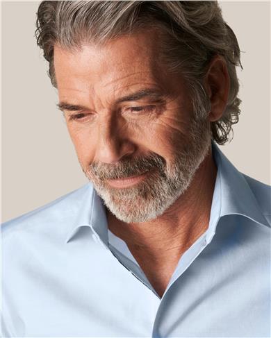 Mavi Klasik Pamuk Gömlek