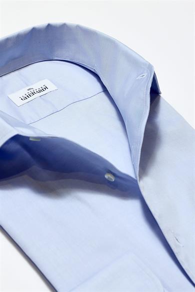 Mavi One-Piece Pamuk Gömlek