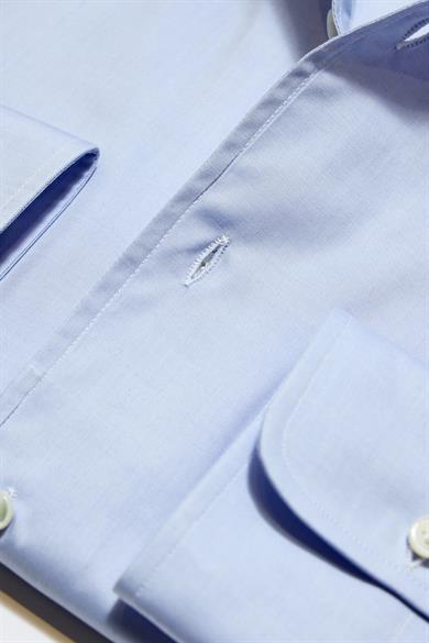 Mavi One-Piece Pamuk Gömlek