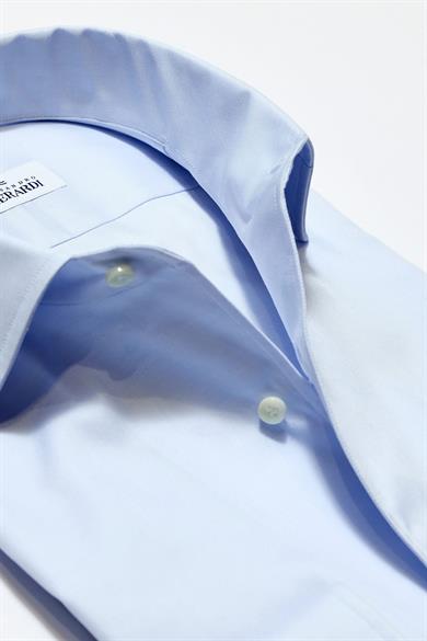 Mavi One-Piece Pamuk Gömlek