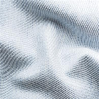 Mavi Pamuk Kaşmir İpek Gömlek