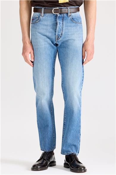 Mavi Selvedge Pamuk Denim Pantolon
