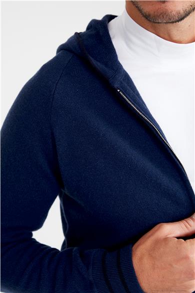 Mavi Yün Kaşmir Eşofman Takımı