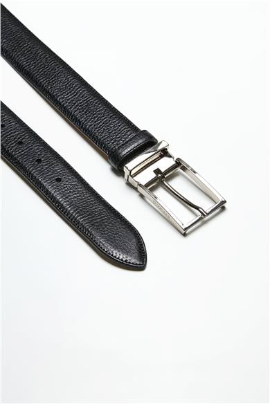 Siyah Deri Erkek Kemer