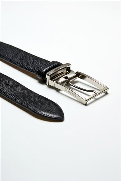 Siyah Deri Erkek Kemer