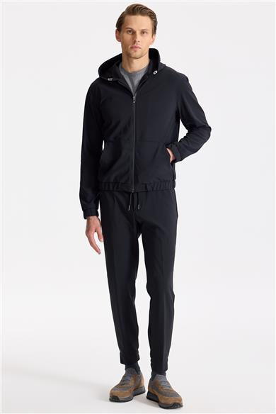 Siyah Running Spor Takım Elbise