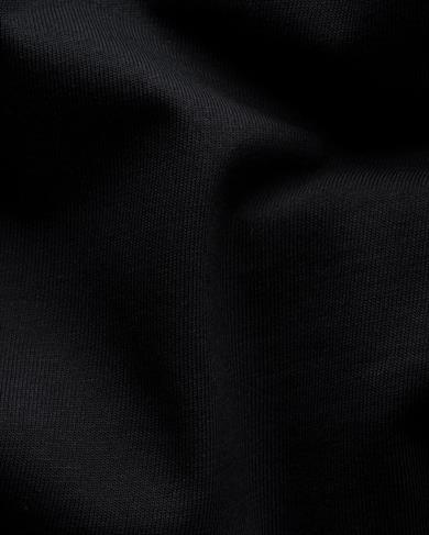 Siyah Supima Pamuk T-Shirt