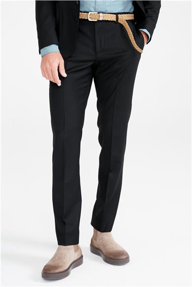 Siyah Zero Gravity Yün Takım Elbise