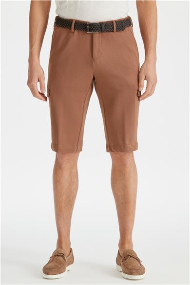 Tarçın Pamuk Triko Erkek Bermuda