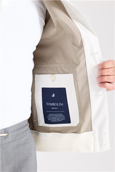 Taş Rengi Teknik Bomber Yağmurluk