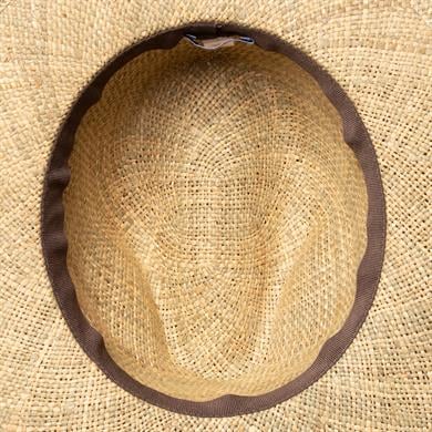 Yeşil Hasır Panama Şapka