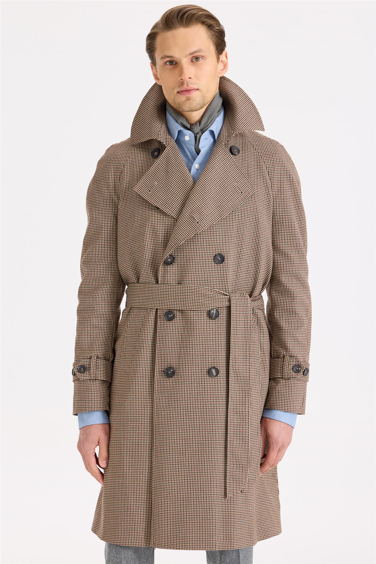 Bej Kruvaze Pardösü