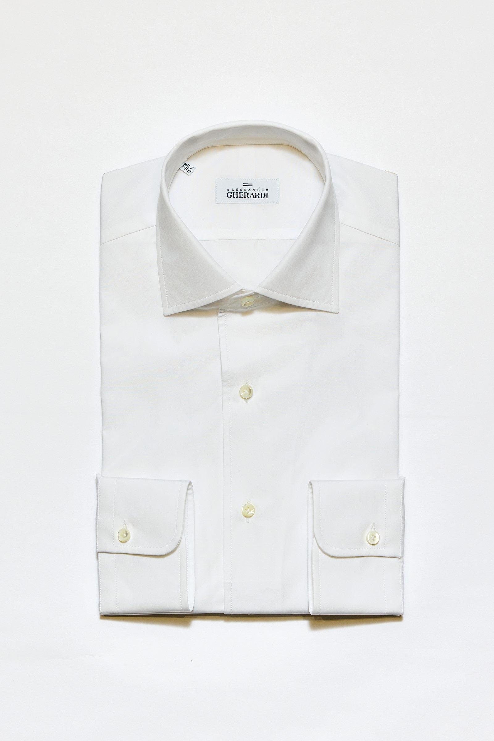 Beyaz One-Piece Pamuk Gömlek