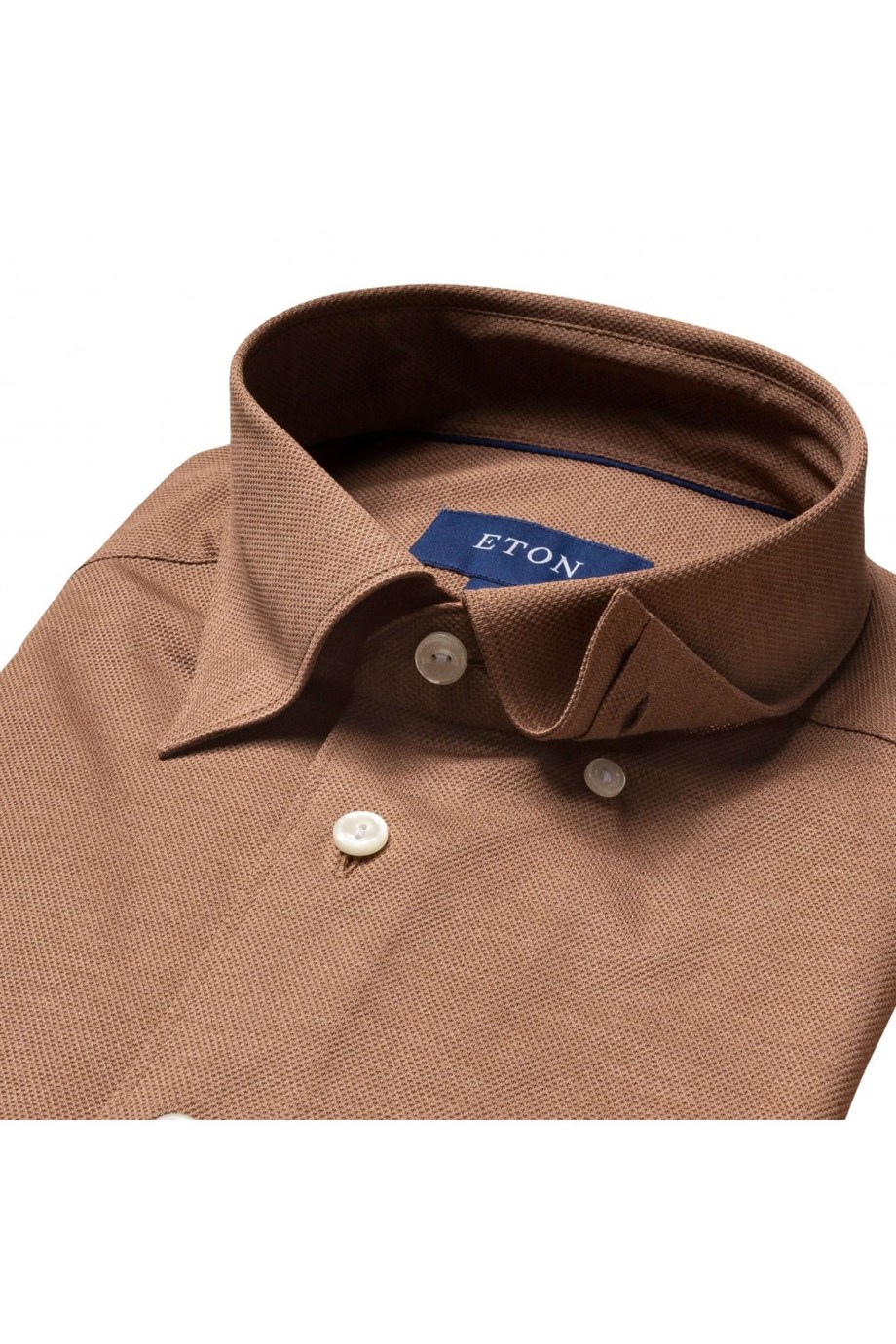 Eton Kahverengi Polo Gömlek