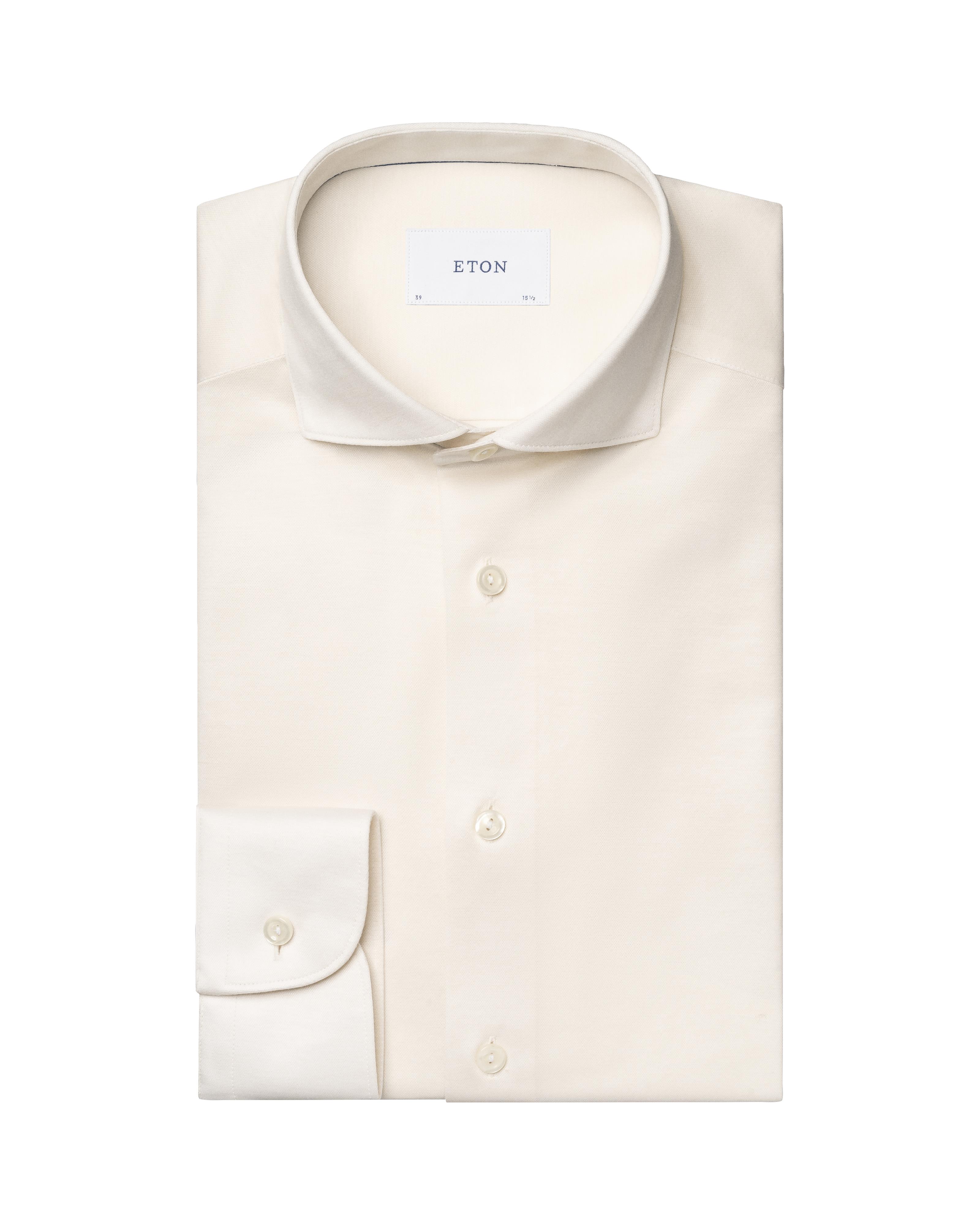 Kırık Beyaz Contemporary Filo Di Scozia Gömlek