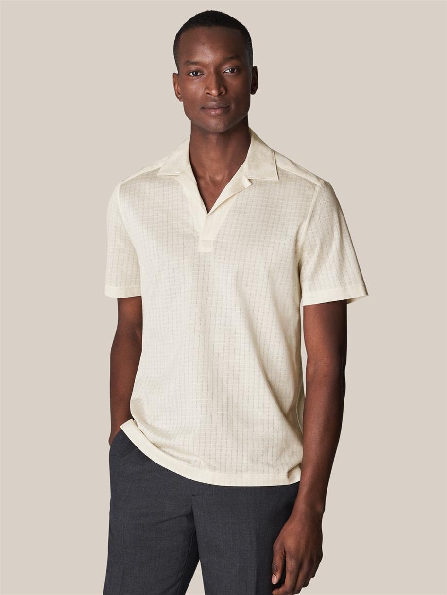 Kırık Beyaz Filo Di Scozia Polo Gömlek