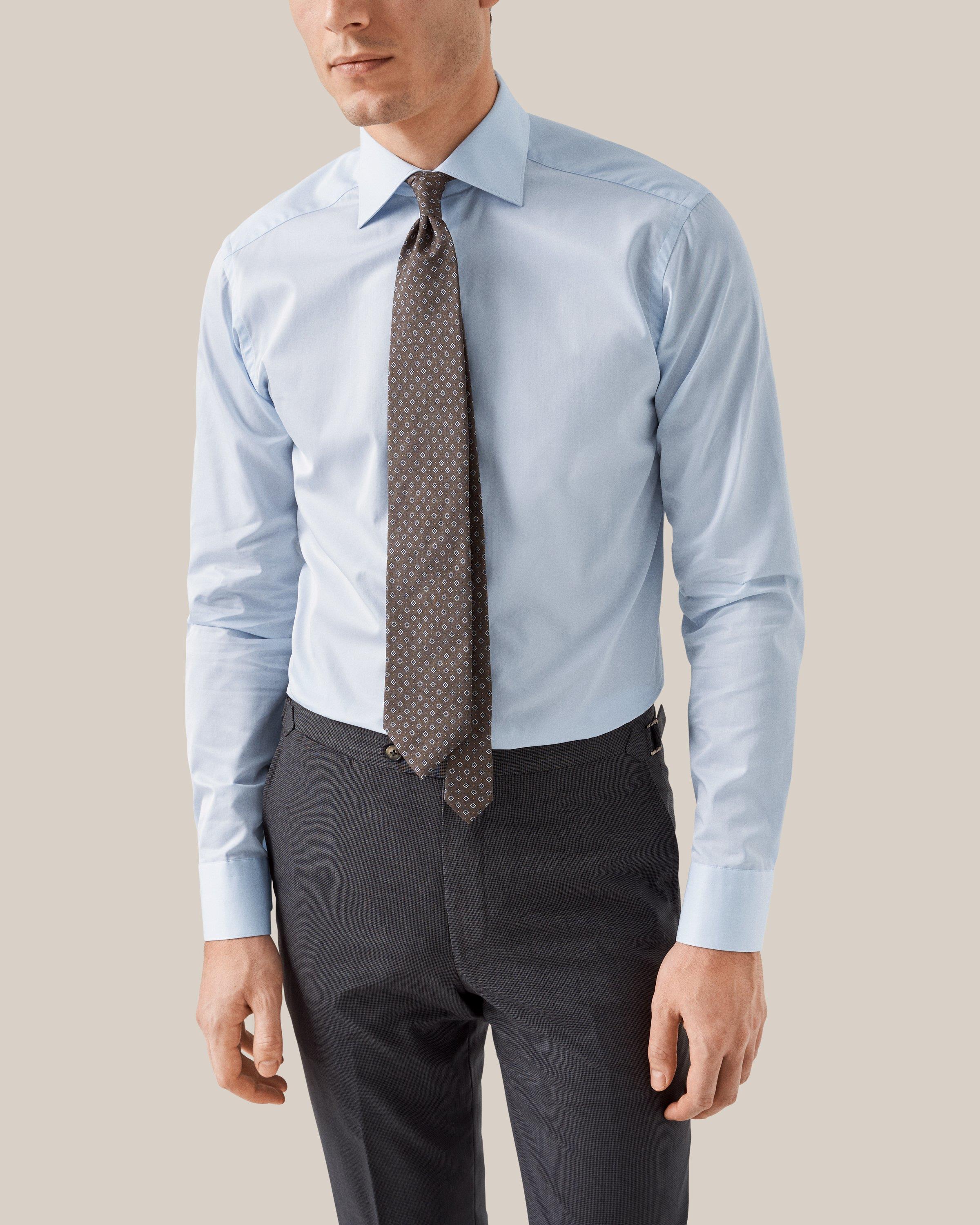 Mavi Elevated Organik Pamuk Gömlek