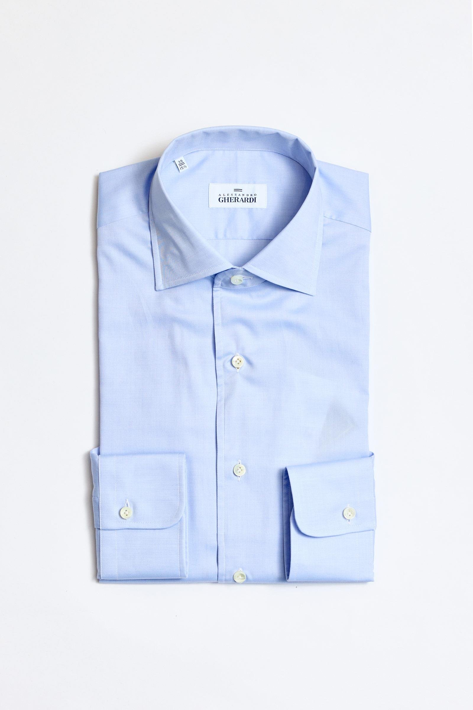 Mavi One-Piece Pamuk Gömlek