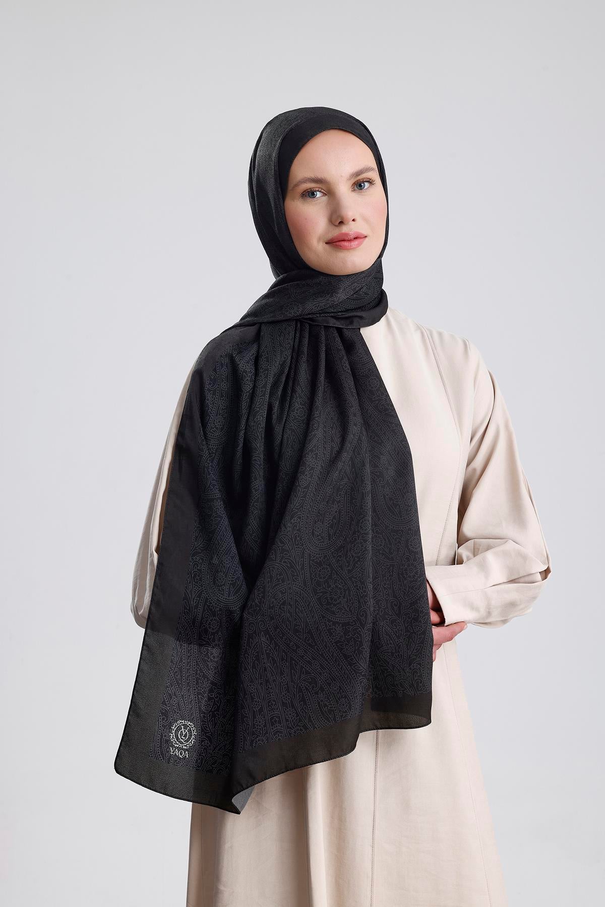 ANTRASİT RETRO PREMIUM ŞAL