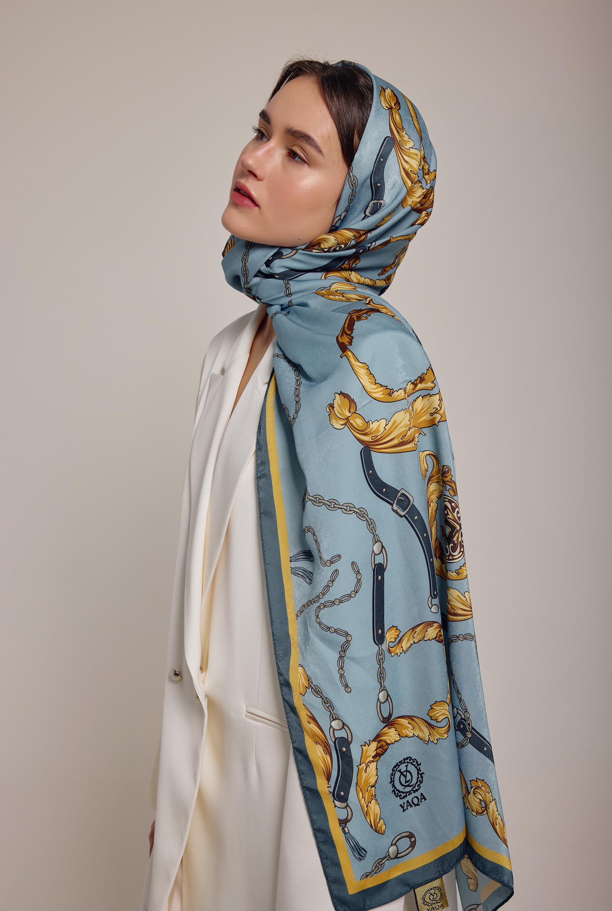 BEBE MAVİSİ CHAIN ŞAL