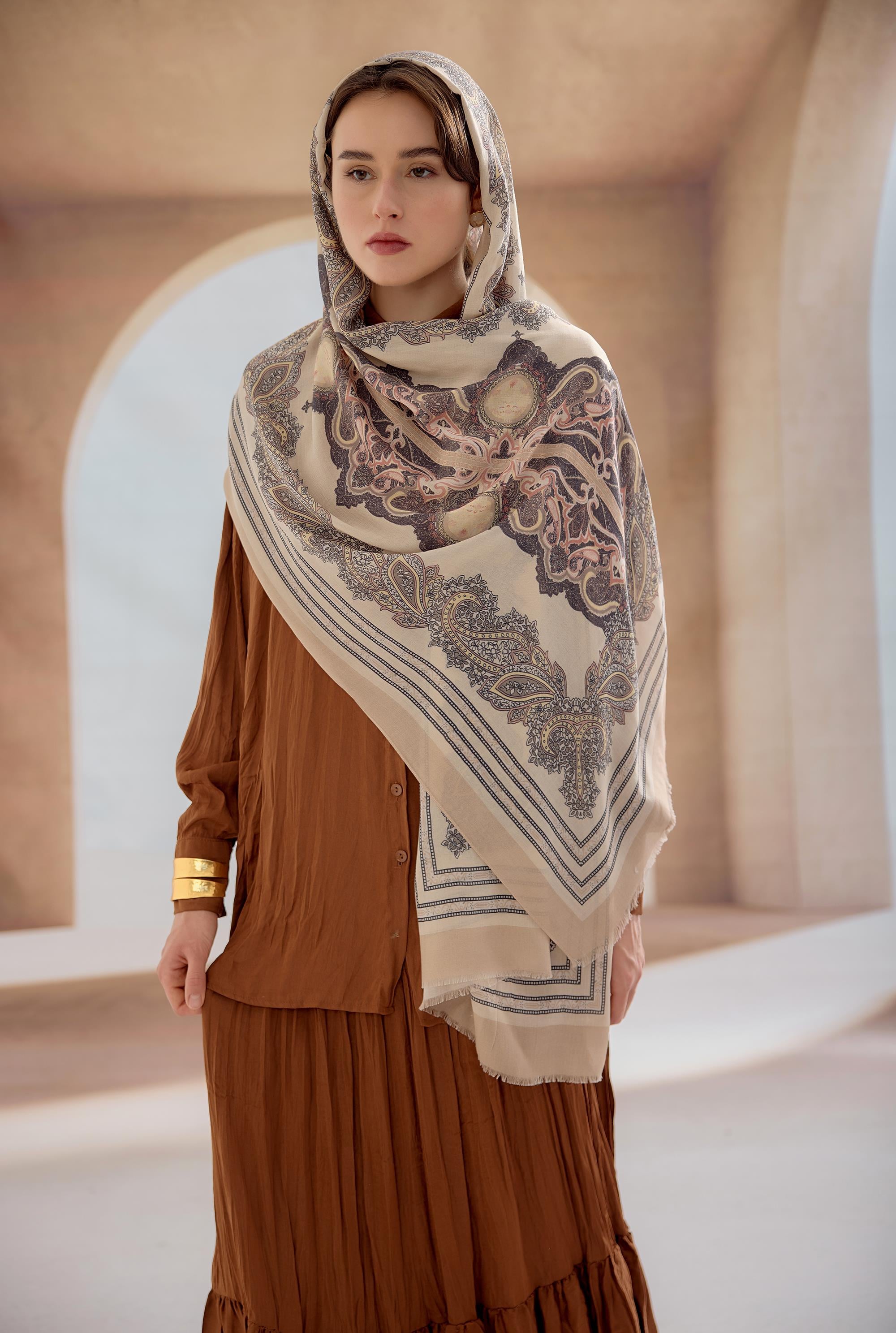 KUM YAQA ETHNIC ŞAL