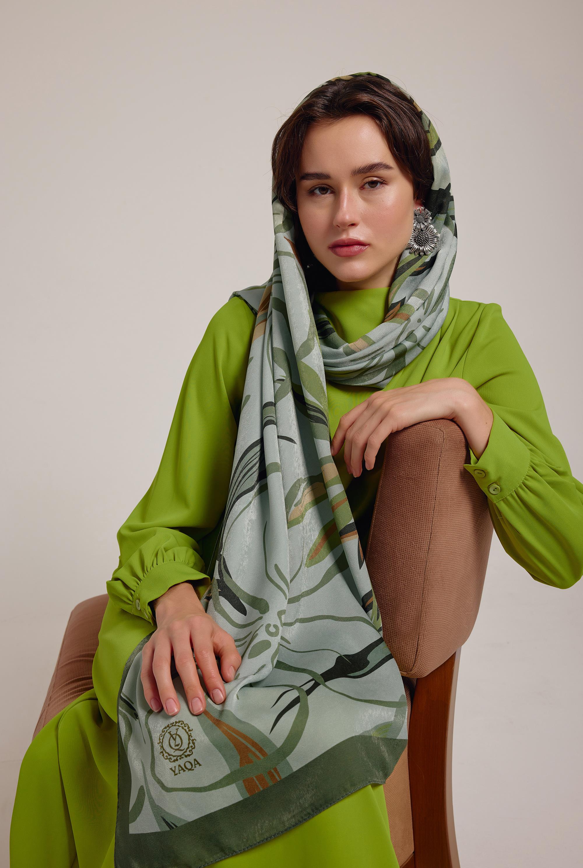 MİNT YAQA BLOSSOM PREMIUM ŞAL
