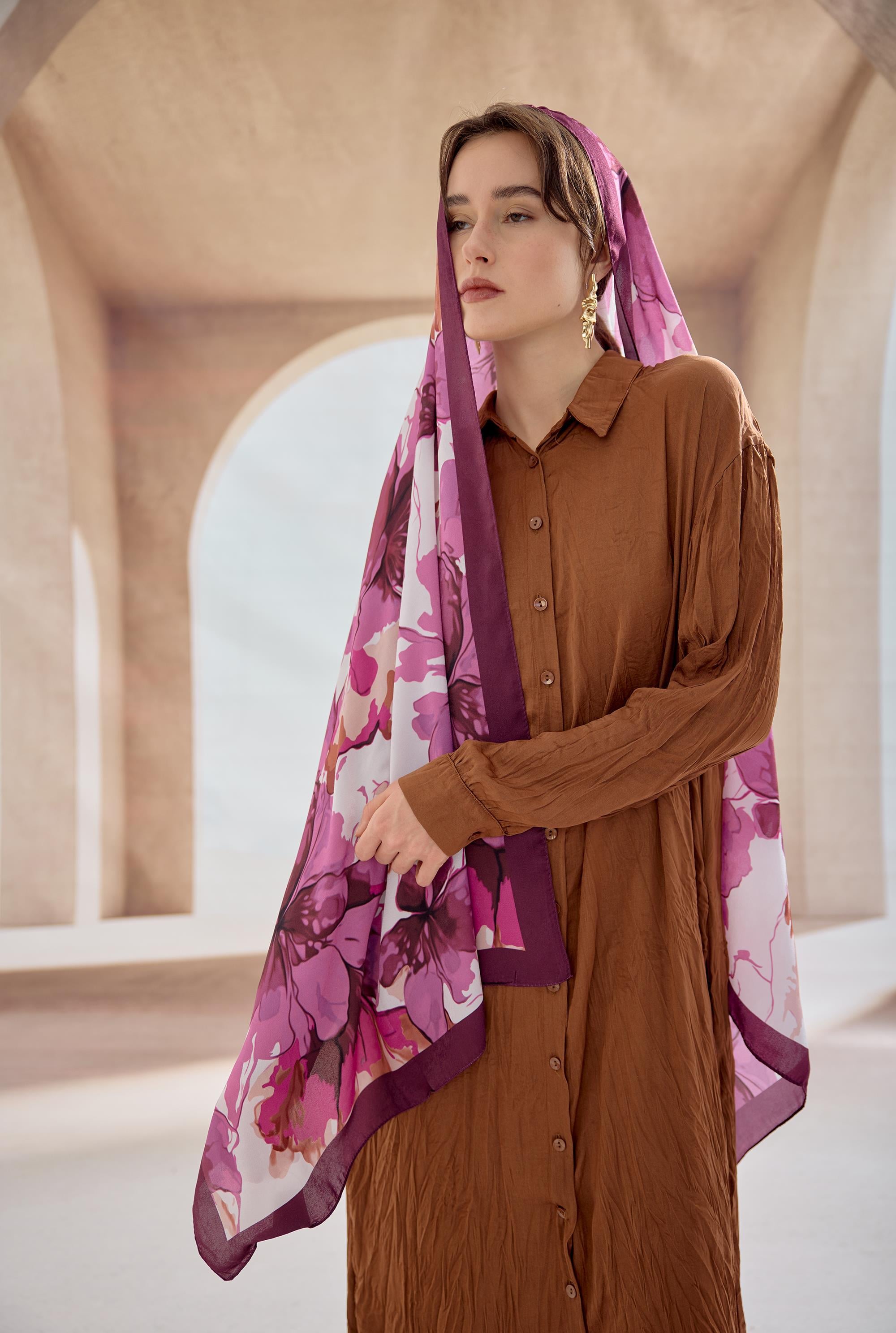 MÜRDÜM FLOWER ŞAL