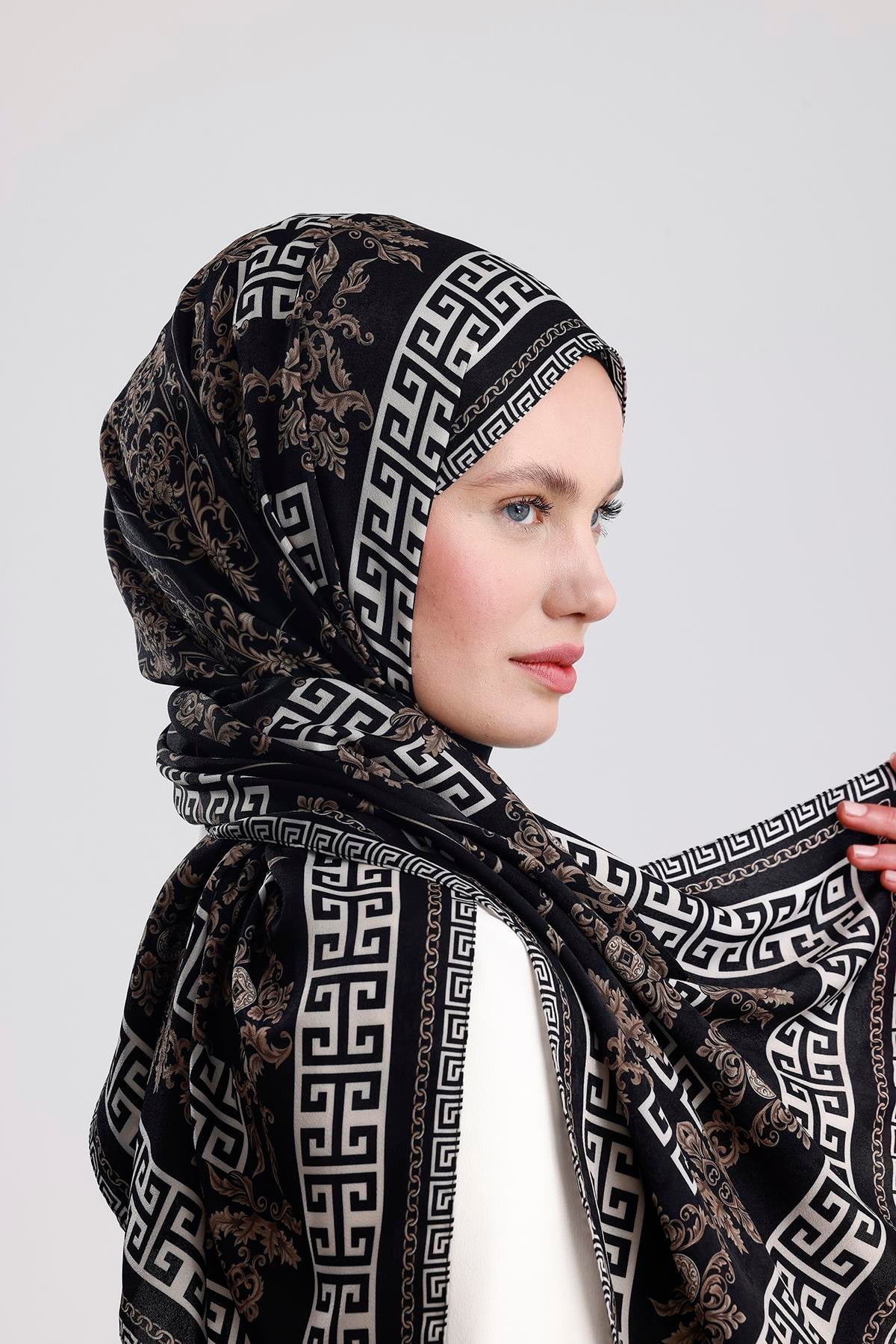 SİYAH SCABELLA PREMIUM ŞAL