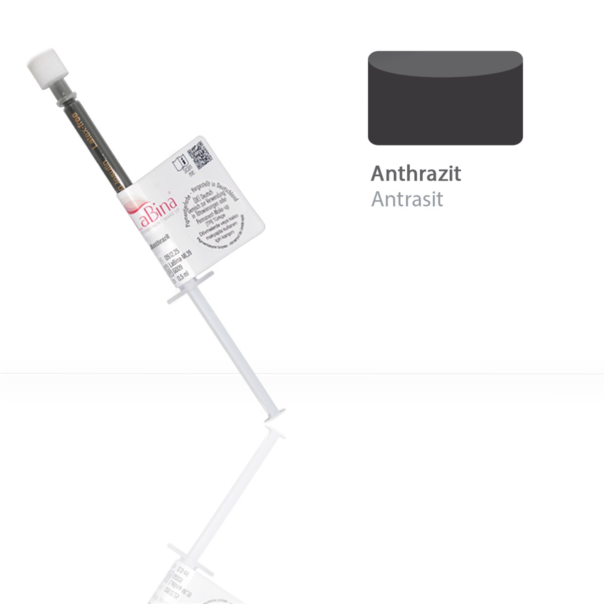 LaBina Anthrazit - Antrasit (Tek Kullanımlık Microblading Boyası)