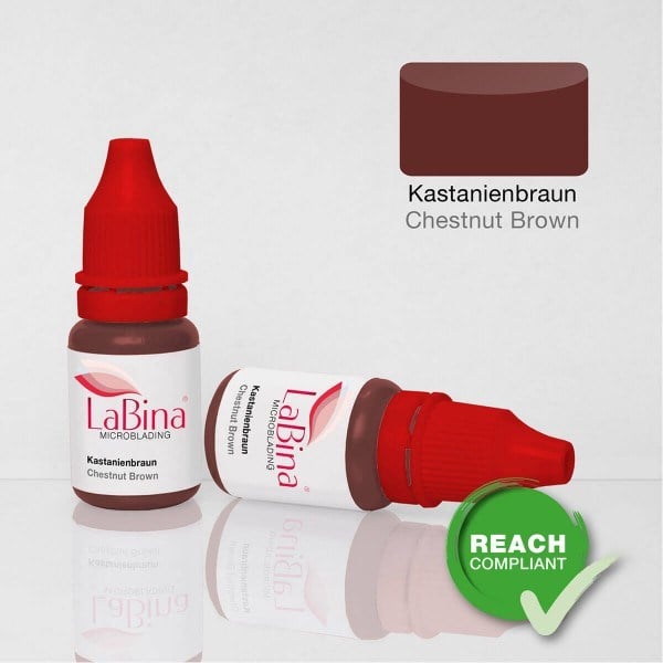 LaBina Kastanienbraun - Kestane Kahve Microblading Boyası