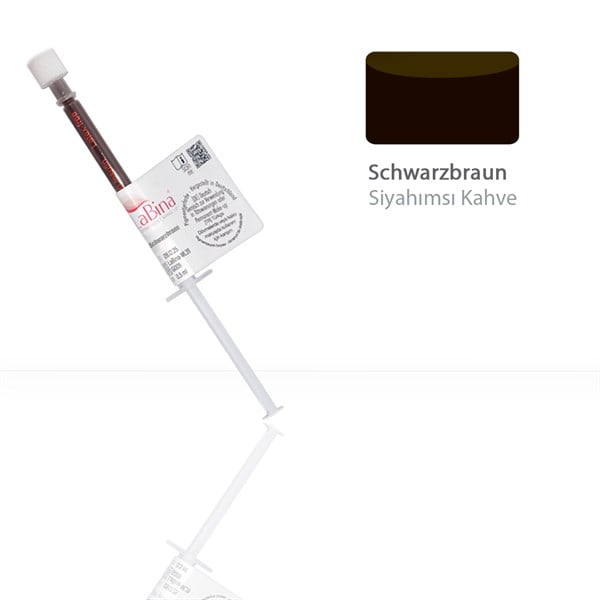 LaBina Schwarzbraun - Siyahımsı Kahve (Tek Kullanımlık Kalıcı Makyaj Boyası)