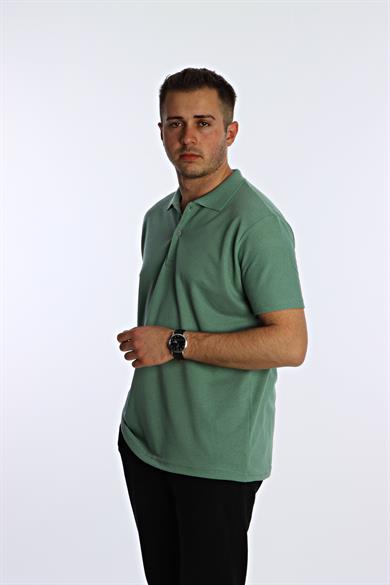 Betep Polo Yaka Tşört Mint Yeşili